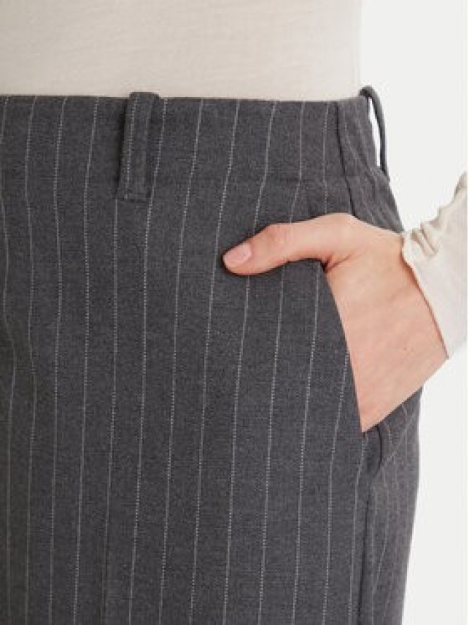 Tommy Hilfiger Spodnie materiałowe WW0WW47550 Szary Wide Leg