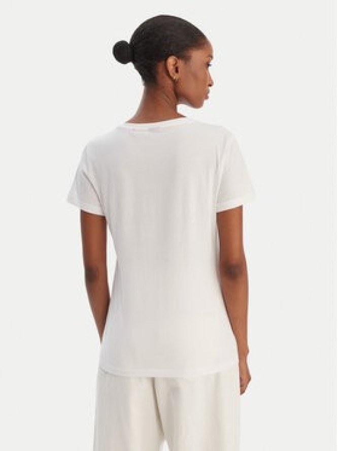 BOSS T-Shirt Elove 50554696 Biały Slim Fit