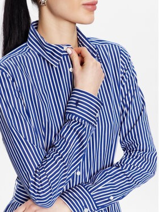Polo Ralph Lauren Sukienka koszulowa 211891430001 Granatowy Regular Fit