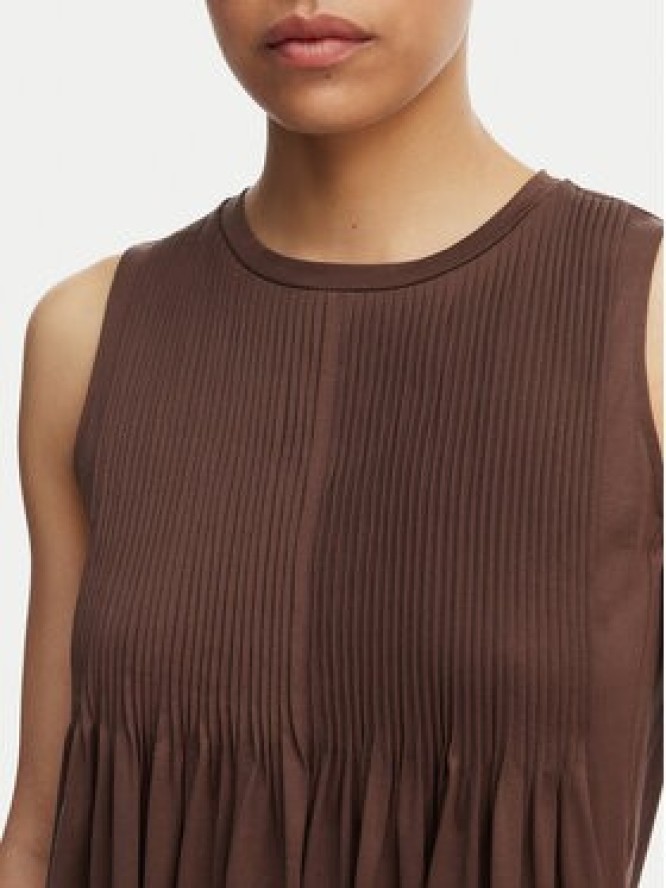 Weekend Max Mara Sukienka codzienna Ricordo 2615621022 Brązowy Regular Fit
