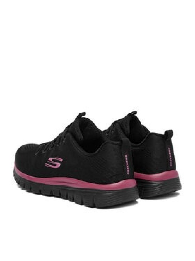 Skechers Sneakersy C-GRACEFUL 12615 BKMV Czarny