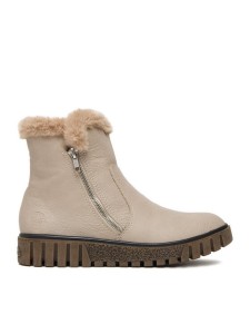 Rieker Botki Y3481-60 Beżowy