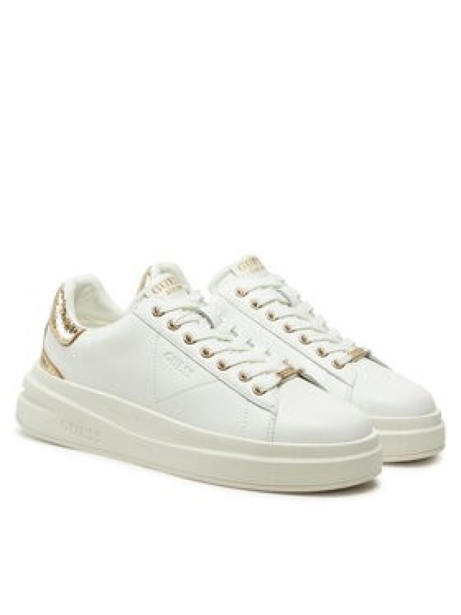 Guess Sneakersy FLTELB LEM12 Biały