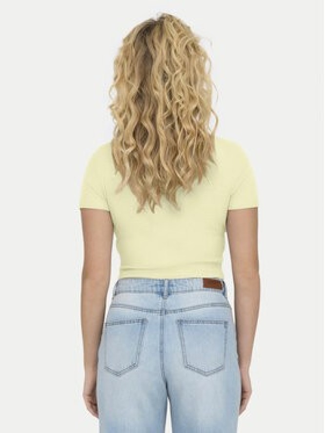 ONLY T-Shirt Betty 15311891 Żółty Regular Fit