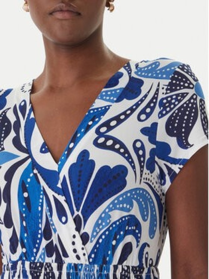 Morgan Sukienka letnia 261-RALIX Niebieski Regular Fit