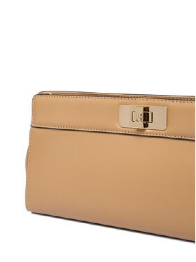 Tommy Hilfiger Torebka Th Modern Clutch AW0AW18727 Brązowy jasny