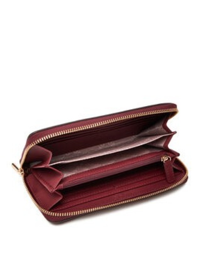 Liu Jo Portfel Ecs Xl Zip Around AF5170 E0058 Bordowy