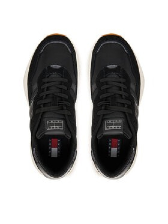 Tommy Jeans Sneakersy Tjw Cleated Runner EN0EN02861 Czarny