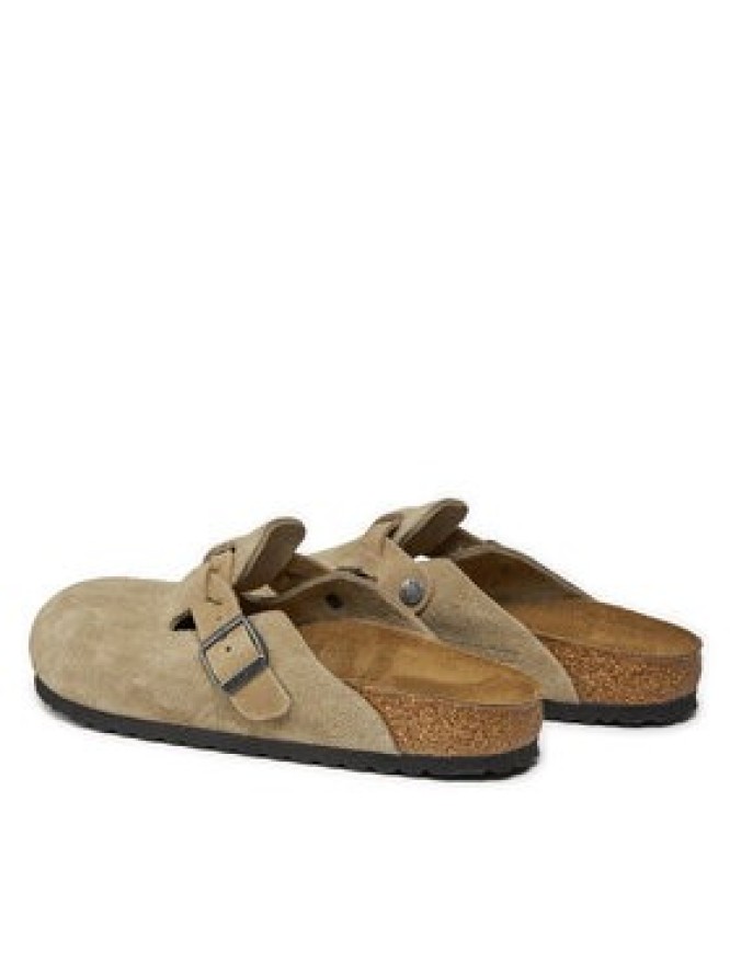 Birkenstock Klapki Boston Braided 1026694 Brązowy