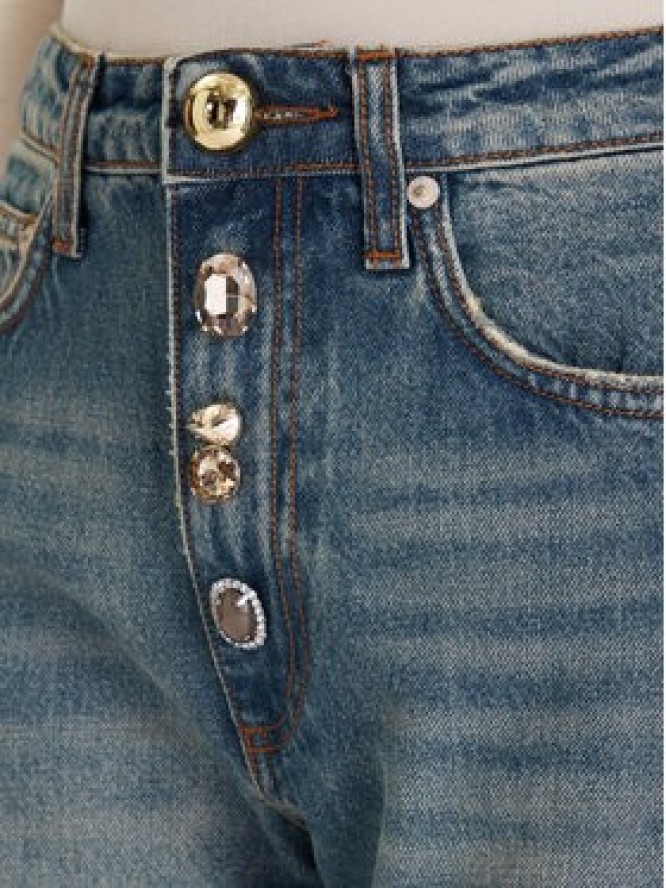 ViCOLO Jeansy DF5048 Niebieski Regular Fit