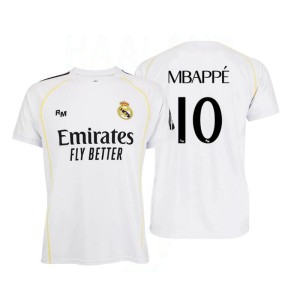 Real Madryt 2025-26 Premium Home Replica Shirt - Mbappé - 10