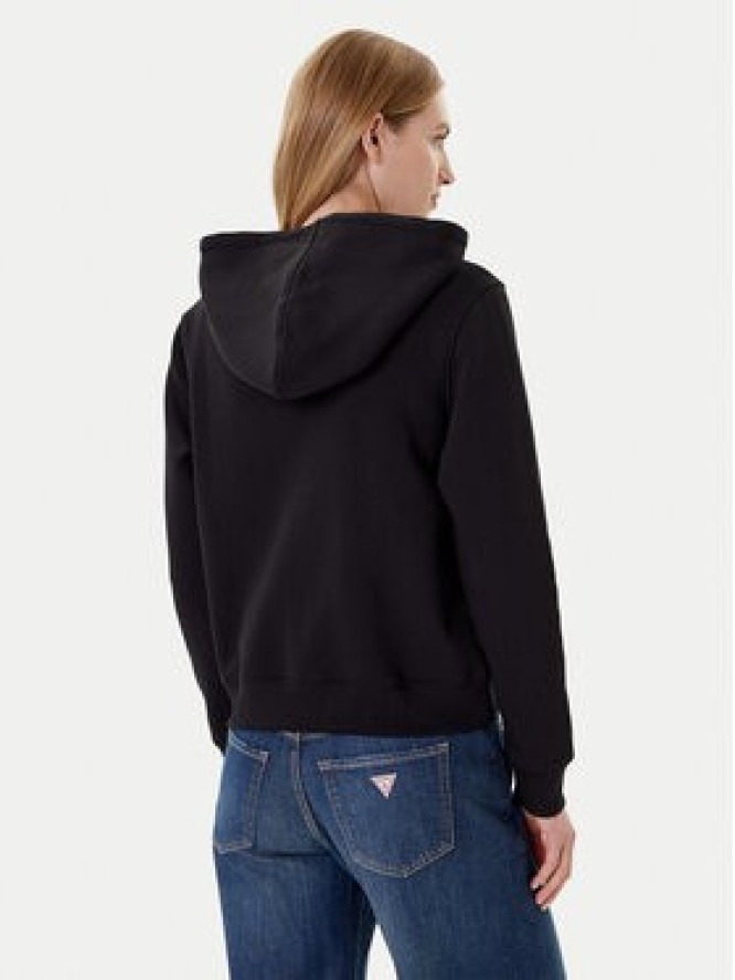 Guess Jeans Bluza W4YQ13 KC811 Czarny Regular Fit