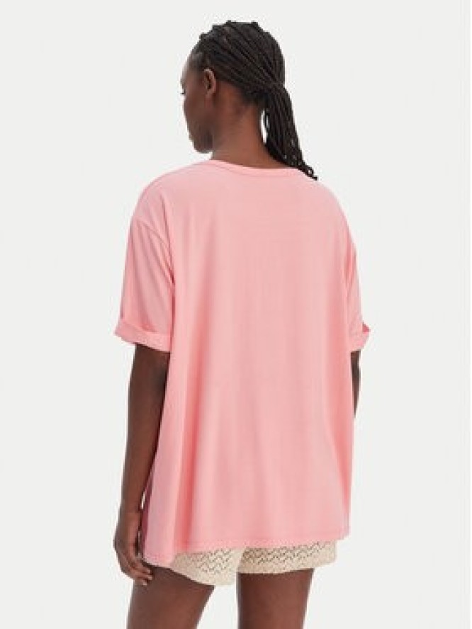 Guess T-Shirt E5GI07 K68D2 Różowy Regular Fit