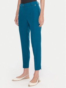 Maryley Spodnie materiałowe 25IB52Z/M17/43LK Turkusowy Regular Fit