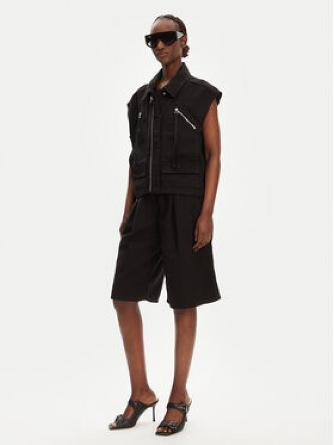 PINKO Kamizelka Gerard Gilet 105237 A2M8 Czarny Regular Fit