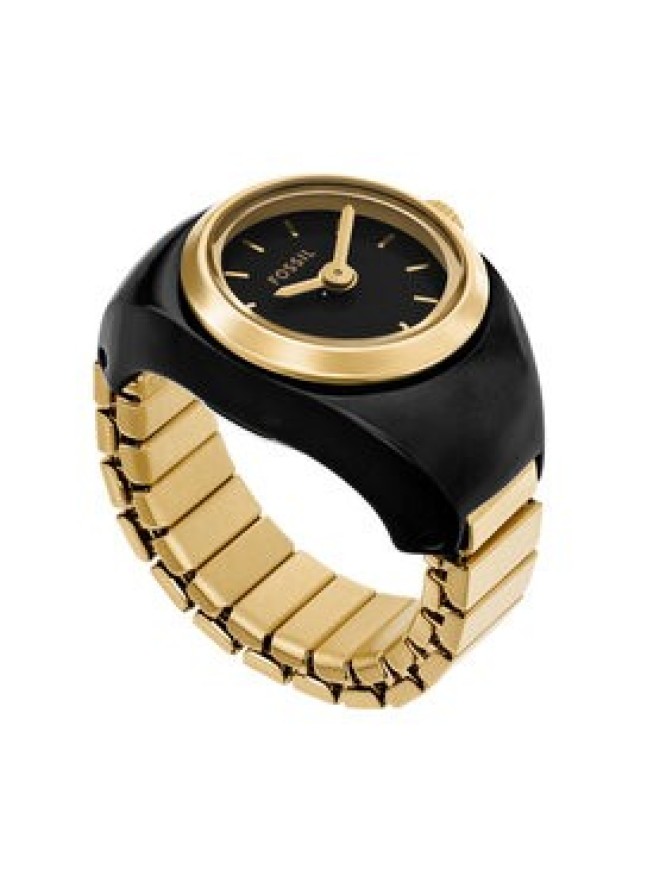 Fossil Zegarek Watch Ring ES5413 Czarny