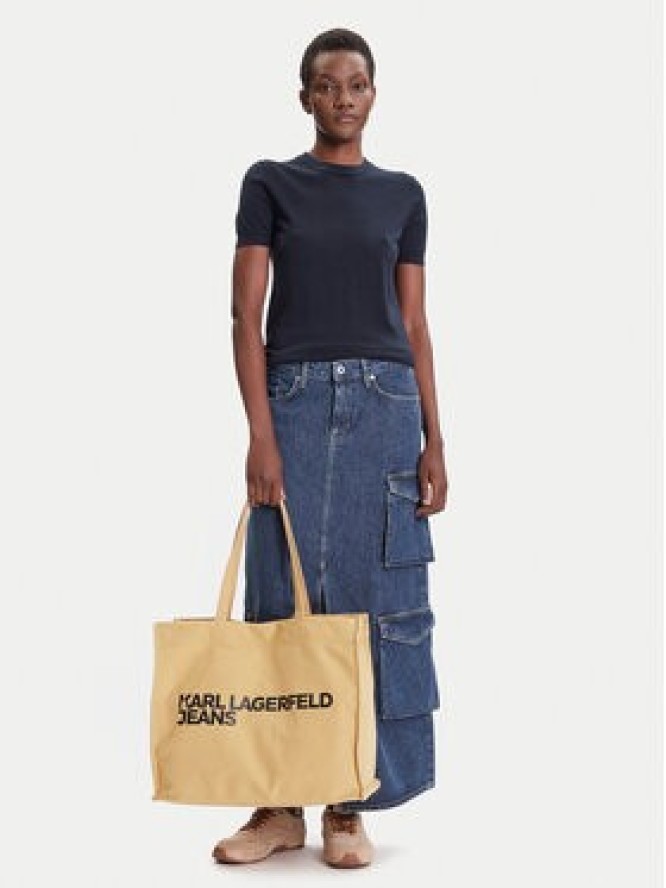 Karl Lagerfeld Jeans Torebka A1W50002 Beżowy