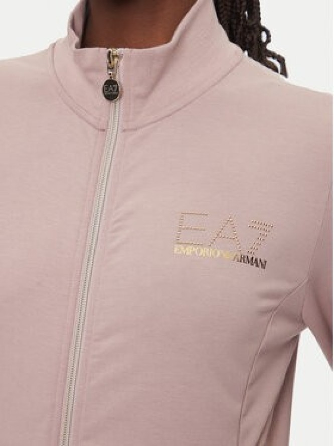 EA7 Emporio Armani Bluza 8NTM43 TJ9RZ U4079 Różowy Regular Fit
