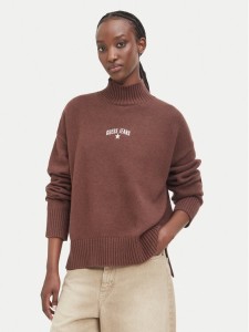 Guess Jeans Sweter W6BR09 Z1252 Brązowy Relaxed Fit