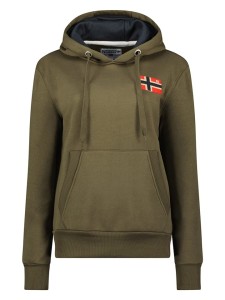 Geographical Norway Bluza "Genifer" w kolorze khaki rozmiar: L