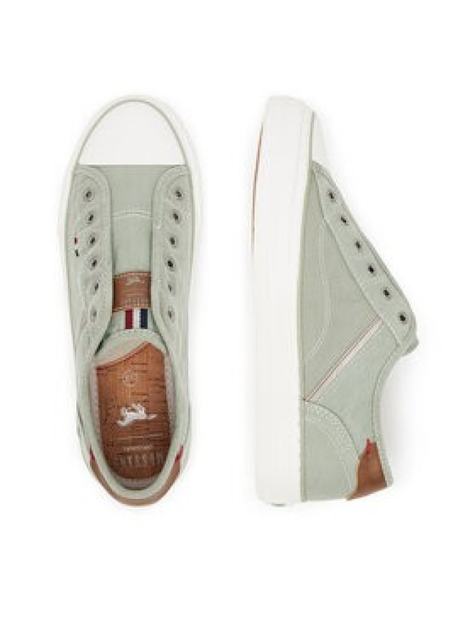 Mustang Trampki 1272-402 Turkusowy