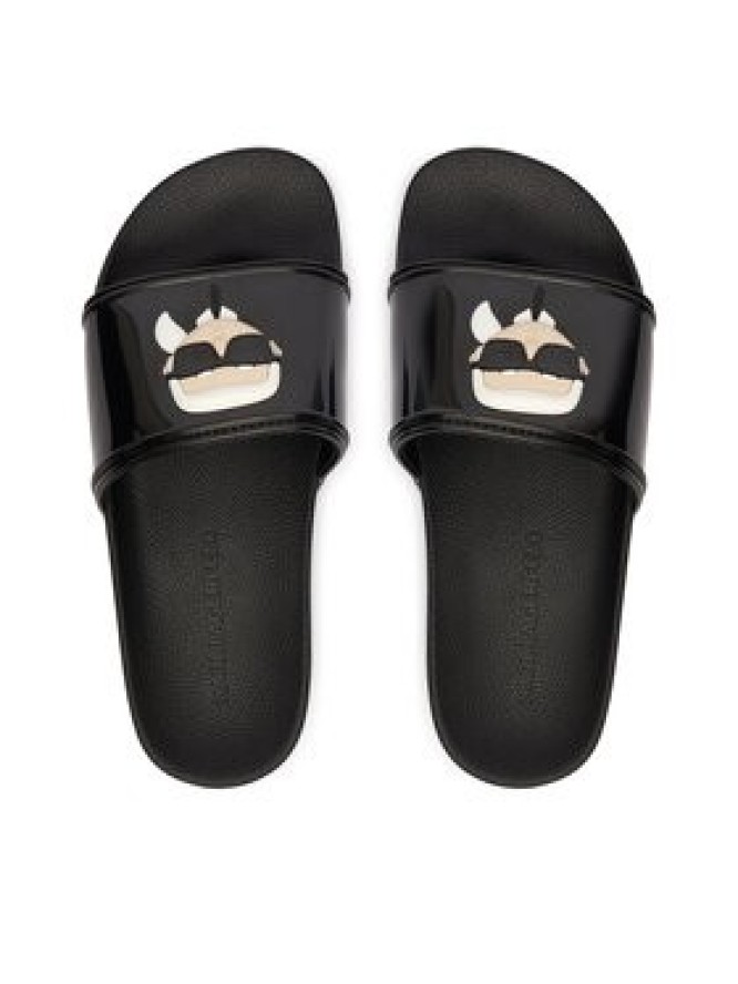 KARL LAGERFELD Klapki Kondo II KL80905C Czarny