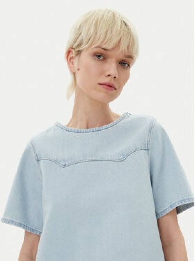 Levi's® Sukienka jeansowa 001WD-0000 Błękitny Regular Fit