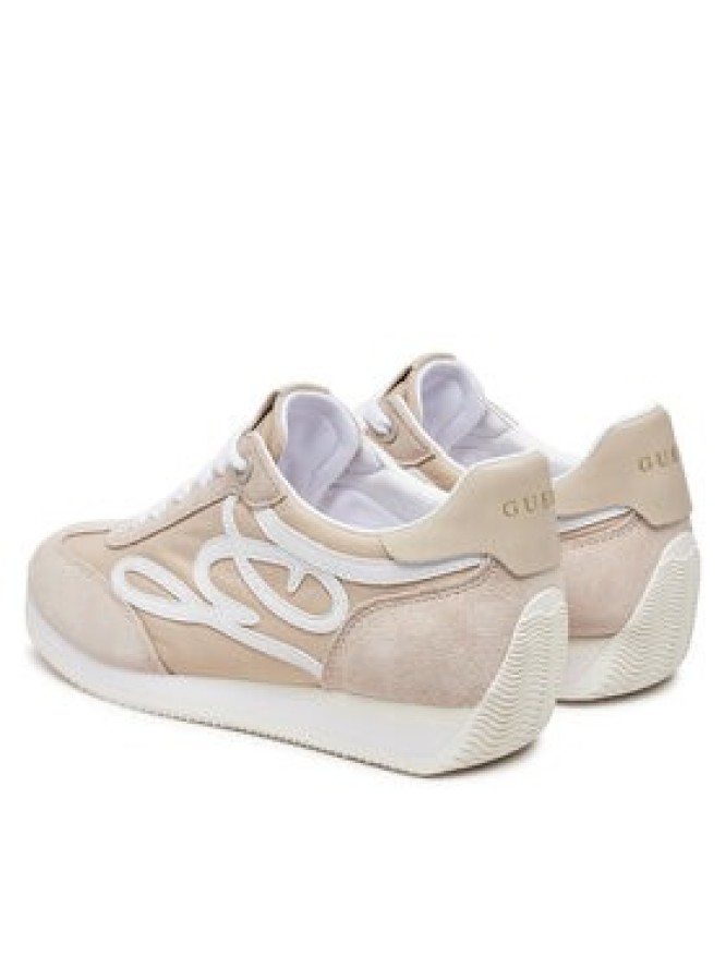 Guess Sneakersy FLPSKR SUE12 Beżowy