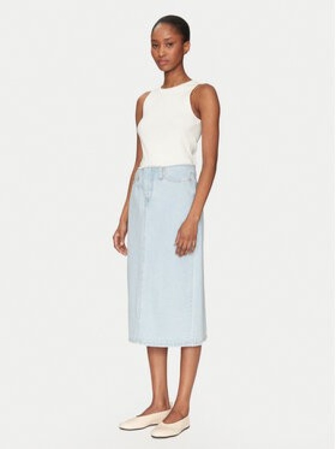 2NDDAY Spódnica jeansowa Donatello 2251729964 Niebieski Regular Fit