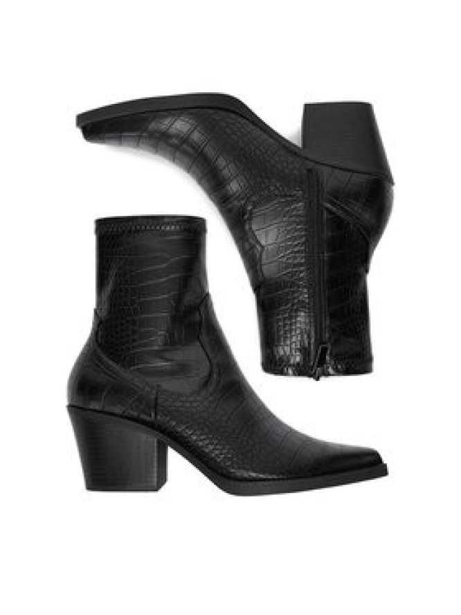 DeeZee Botki BZRB0184-7 Czarny