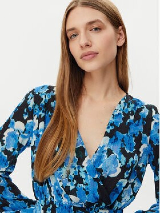 Morgan Sukienka koszulowa 251-RAMIE.F Niebieski Loose Fit