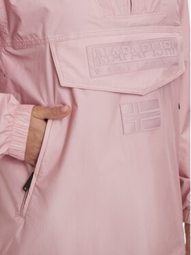 Napapijri Kurtka anorak RF Next WB NP0A4FI3 Różowy Loose Fit