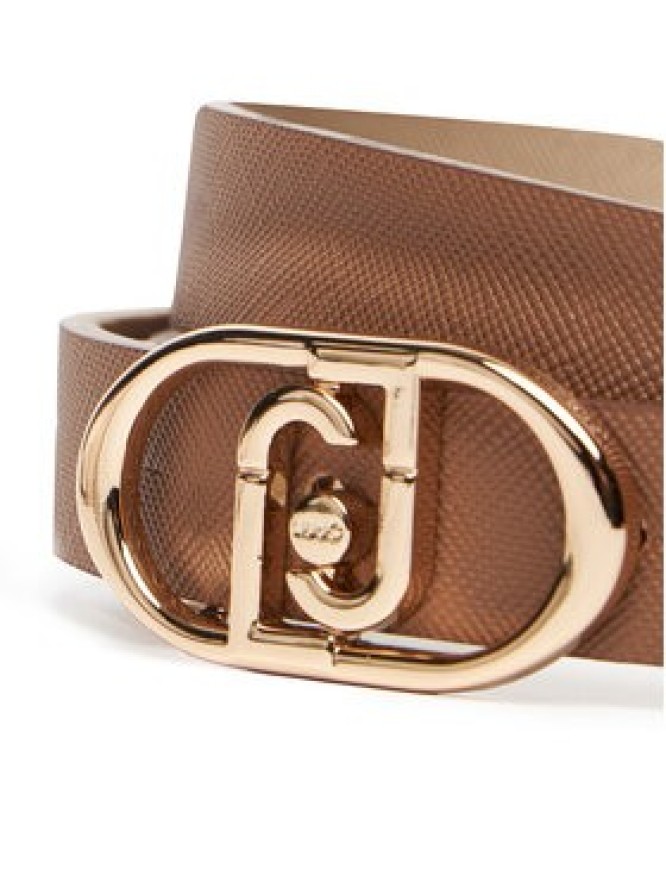 Liu Jo Pasek Damski Ecs Reversible Hips AF5252 E0087 Złoty