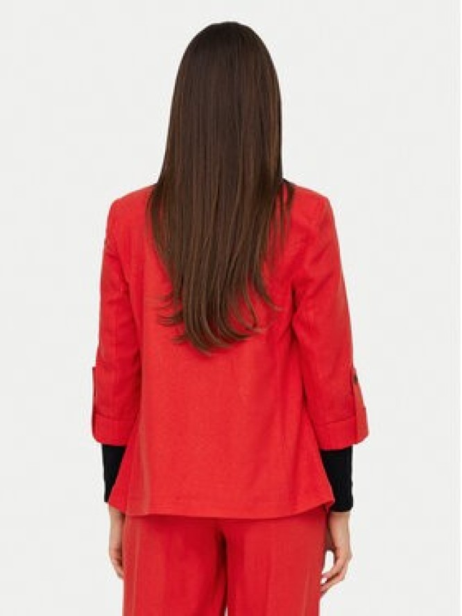 ONLY Marynarka Caro 15312199 Czerwony Loose Fit