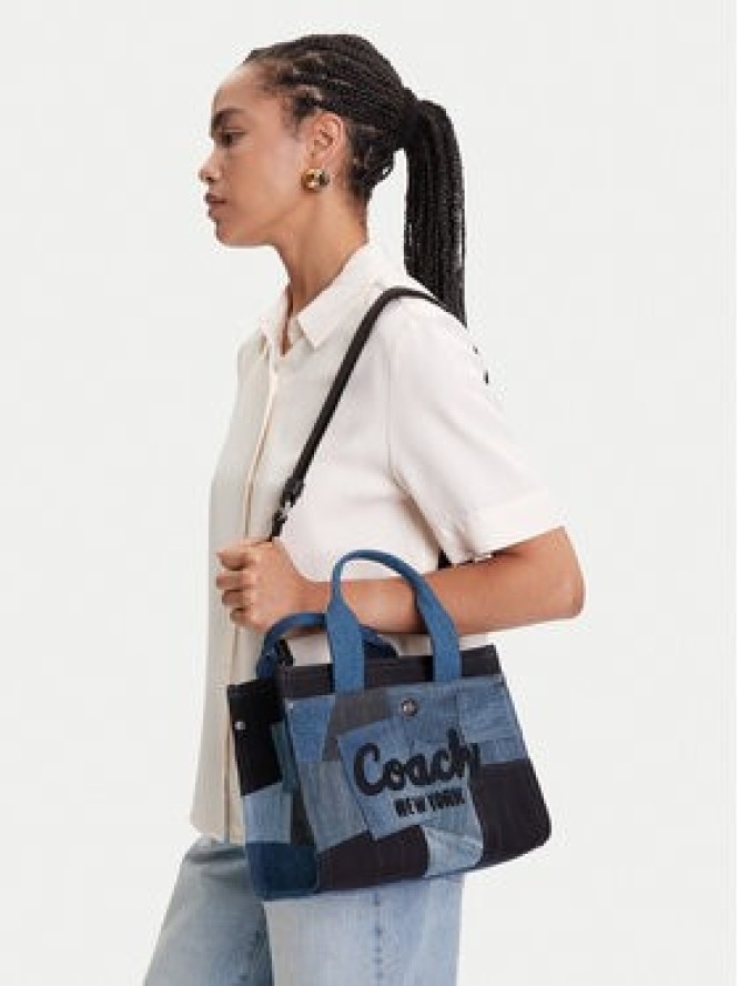 Coach Torebka Cargo Patchwork 26 CAM63 LHDEI Niebieski