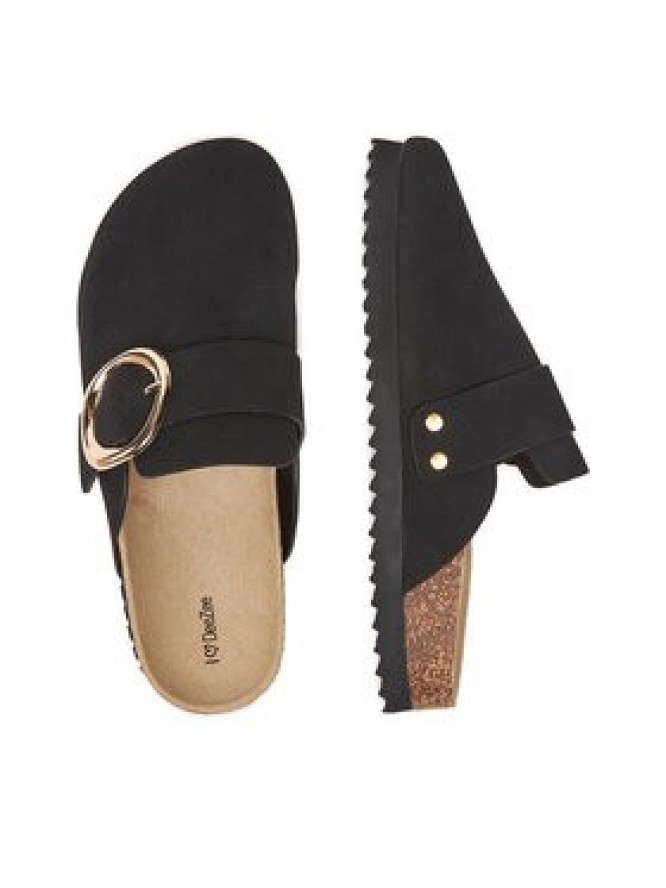 DeeZee Klapki T0613-61 Czarny