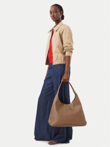 Tommy Hilfiger Torebka Th Everyday Hobo AW0AW19187 Beżowy