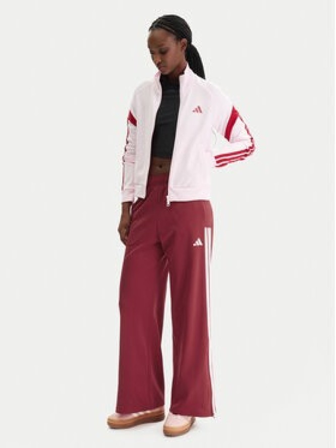 adidas Spodnie dresowe House Of Tiro KD4298 Czerwony Wide Leg