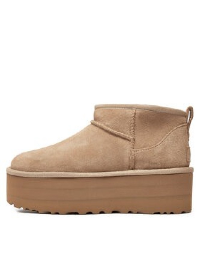 Ugg Śniegowce Classic Ultra Mini Platform 1135092 Beżowy