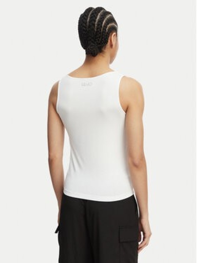 Liu Jo Beachwear Top VA6033 JS360 Biały Regular Fit