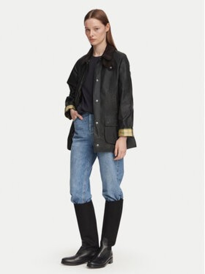 Barbour Kurtka przejściowa Beadnell LWX0667SG91 Czarny Regular Fit