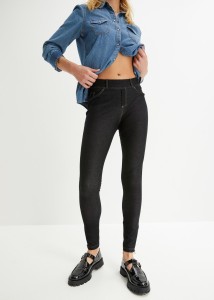 Legginsy o wyglądzie dżinsów