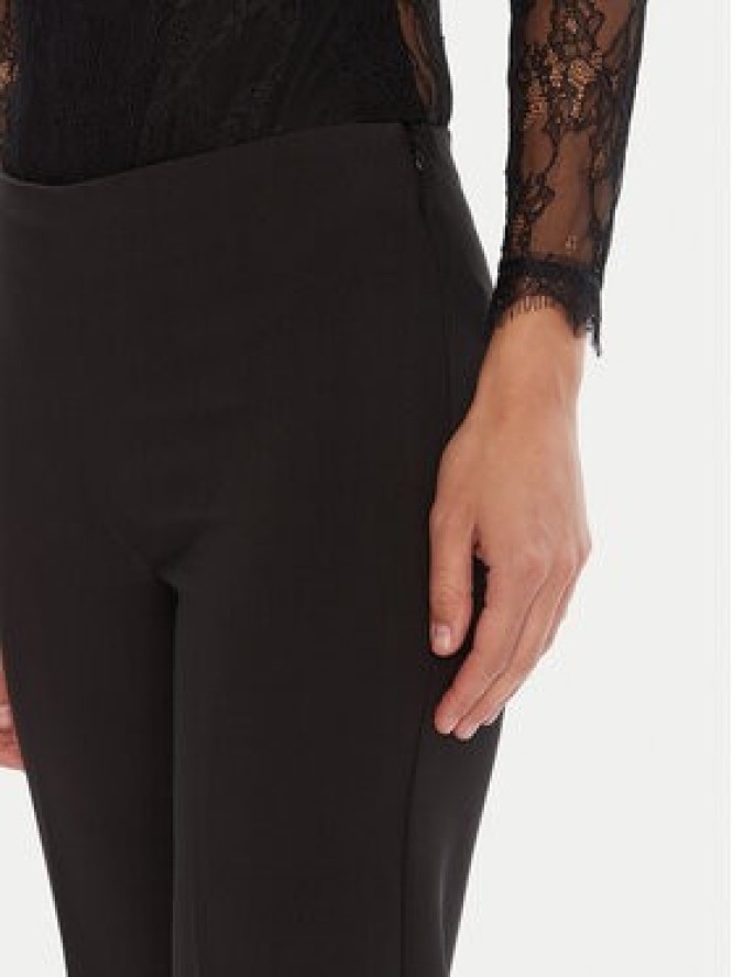 Rinascimento Spodnie palazzo CFC0125425003 Czarny Wide Leg