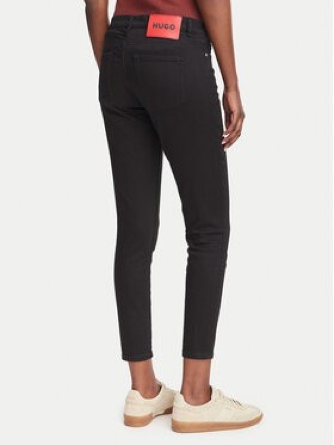 HUGO Jeansy 932 HUGO 50522436 Czarny Skinny Fit