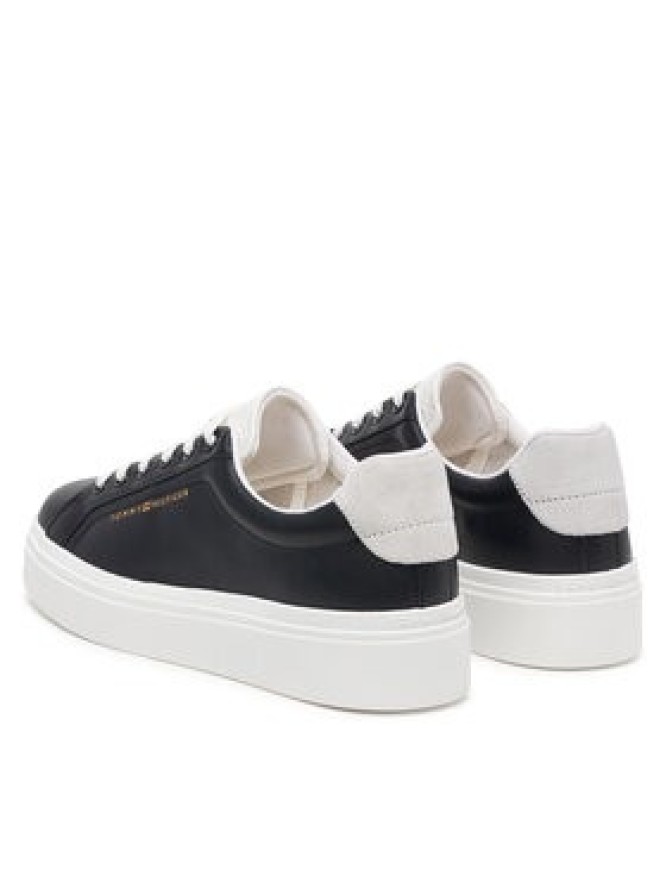 Tommy Hilfiger Sneakersy Th Feminine Platform Monogram FW0FW09594 Czarny
