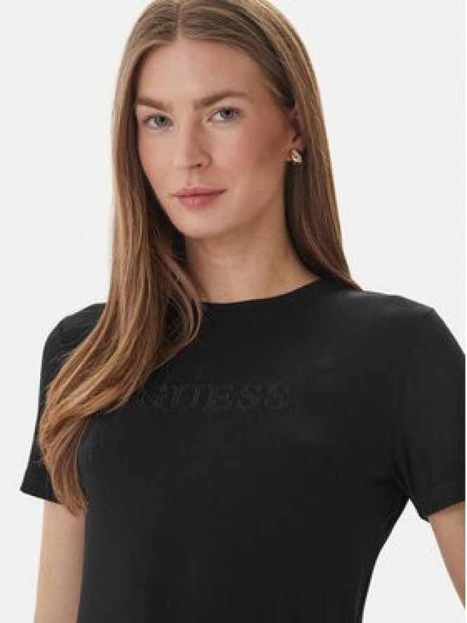 Guess T-Shirt O6GI00 KBF92 Czarny Regular Fit