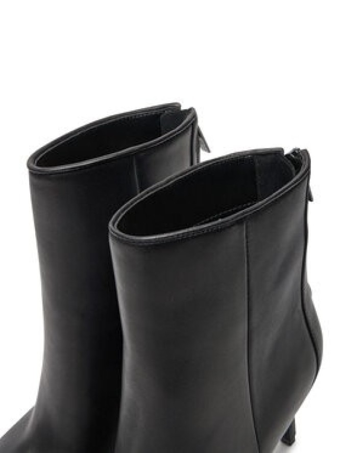 Guess Botki Feyly FLDFEY LEA10 Czarny