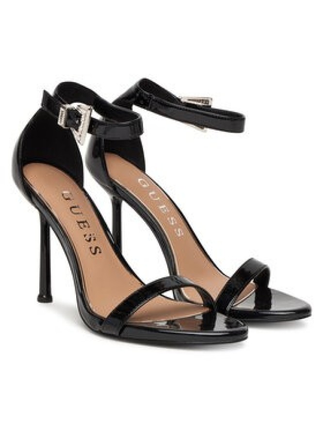 Guess Sandały FLPINS PAF03 Czarny