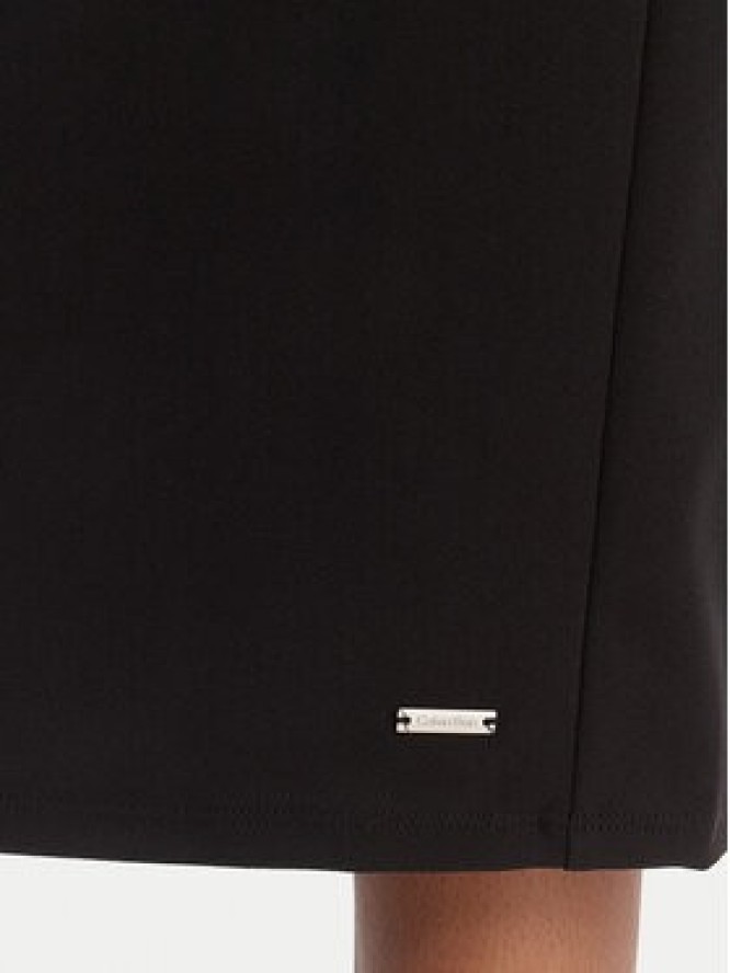 Calvin Klein Sukienka koktajlowa LV044E048G Czarny Slim Fit