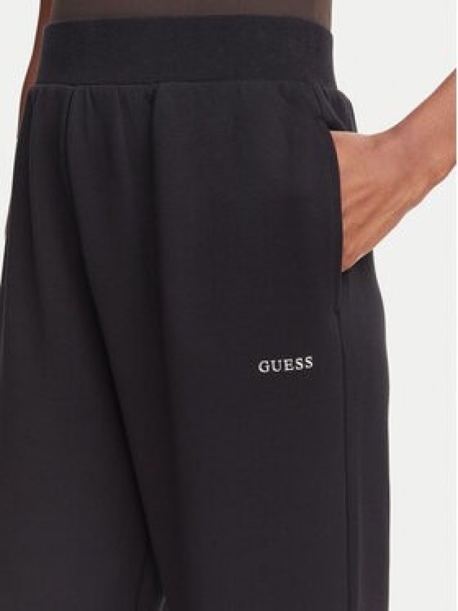 Guess Spodnie dresowe V6GB14 K3251 Czarny Regular Fit